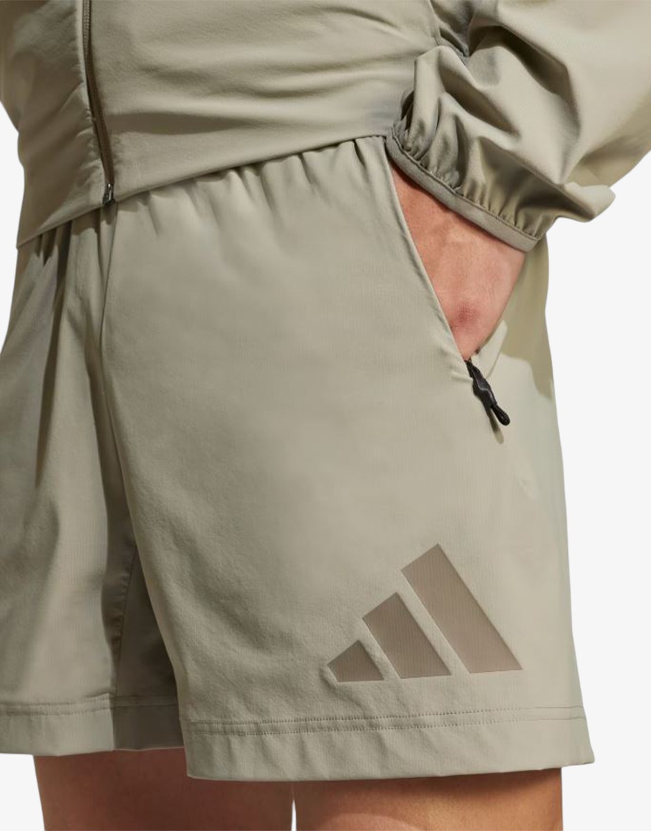ADIDAS Z.N.E. Woven Shorts Ecru