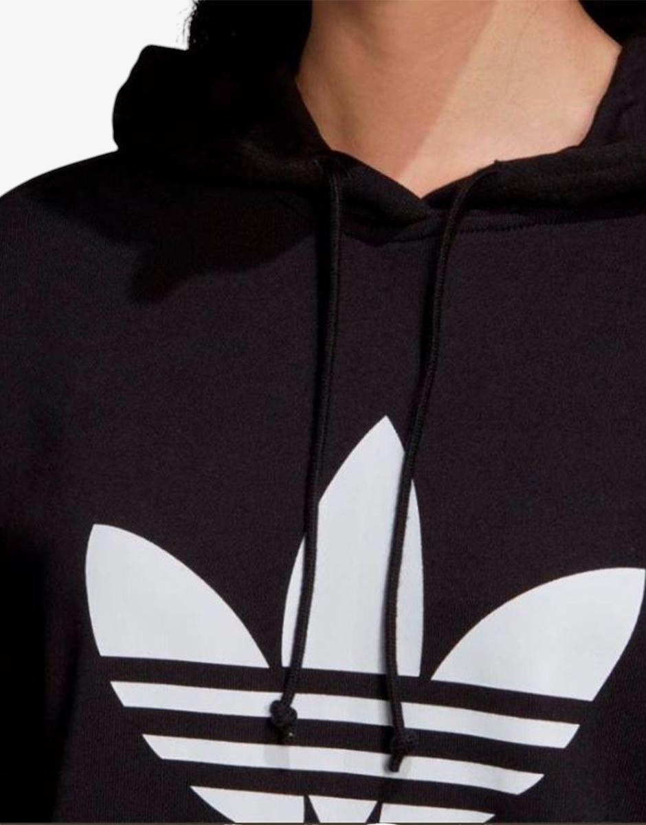 ADIDAS Аdicolor Trefoil Regular Fit Hoodie Black