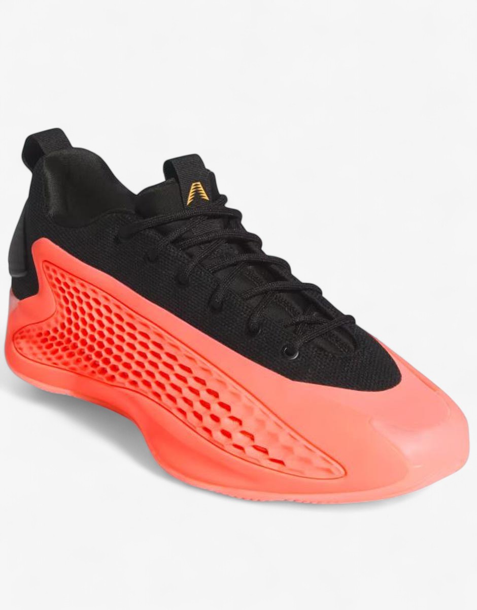 ADIDAS x Anthony Edwards 1 Low Basketball Shoes Red/Black