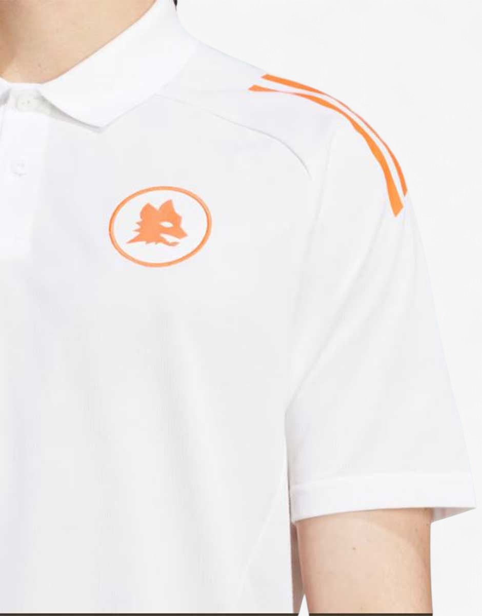 ADIDAS x As Roma Tiro 24 Competition Polo White