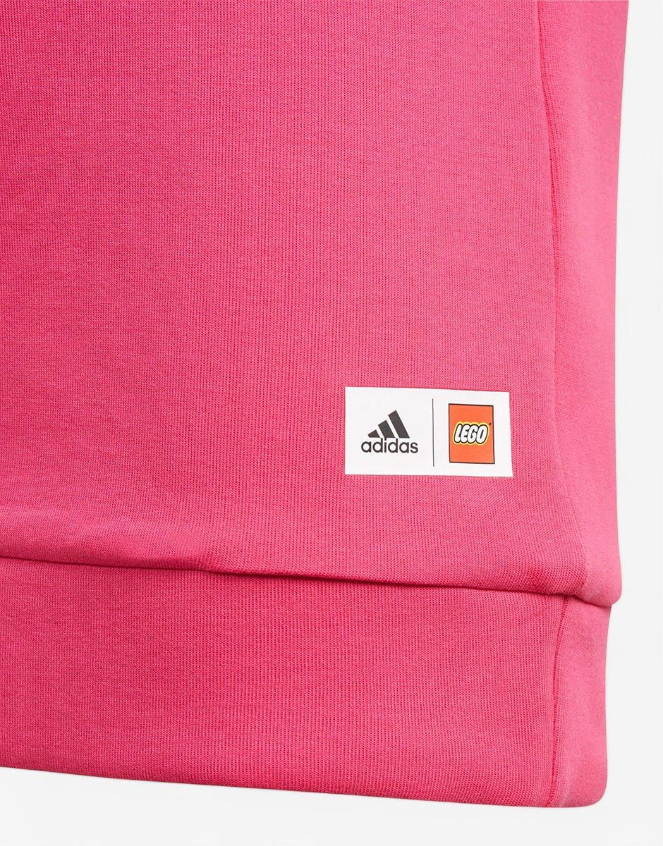 ADIDAS x Classic Lego Crew Sweatshirt Pink/Grey