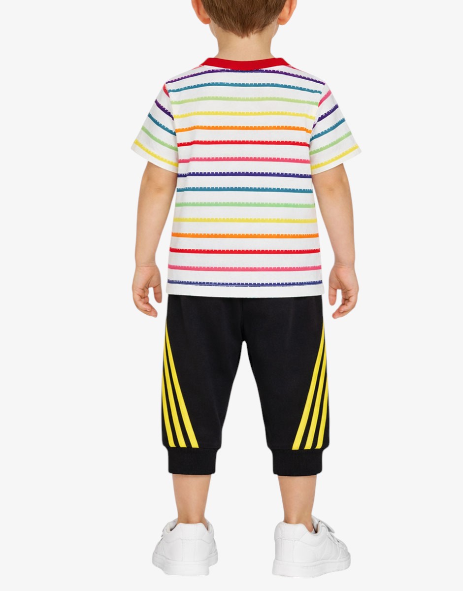 Adidas x Classic Lego Tee And 3/4 Pants Set White/Multi
