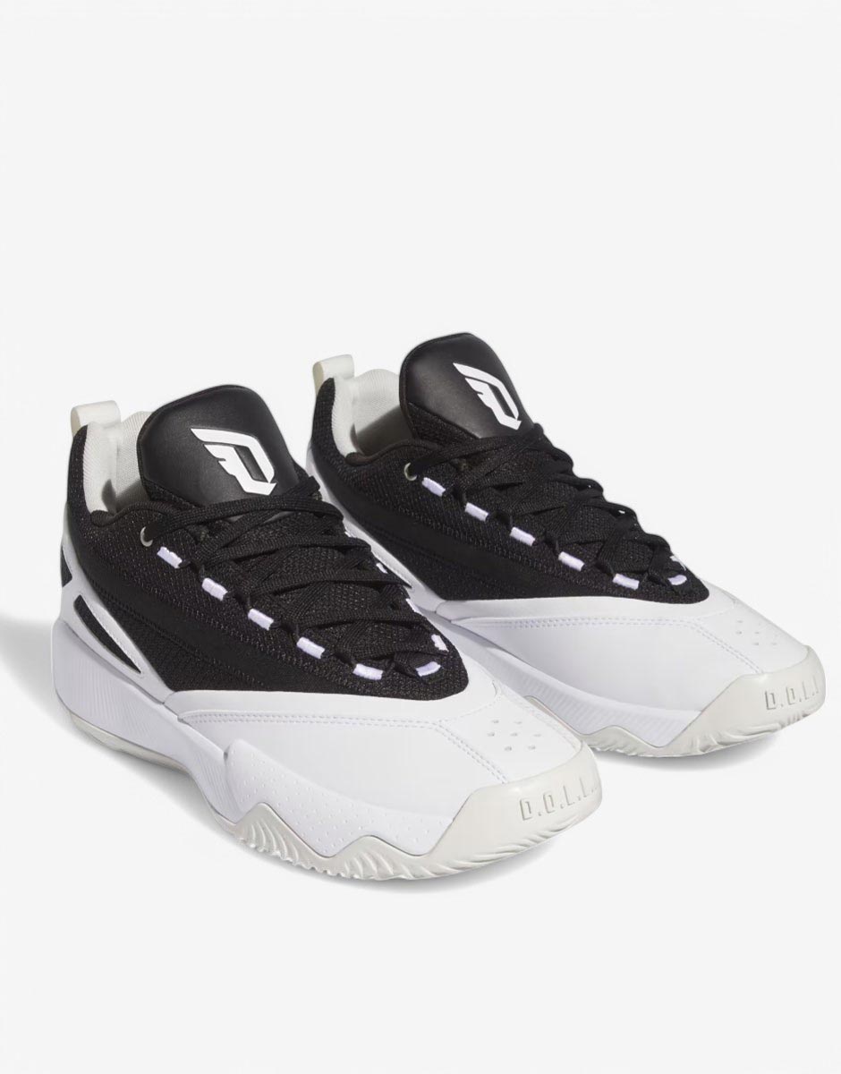 ADIDAS x Damian Lillard Certified 2.0 Basketball Shoes Black/White