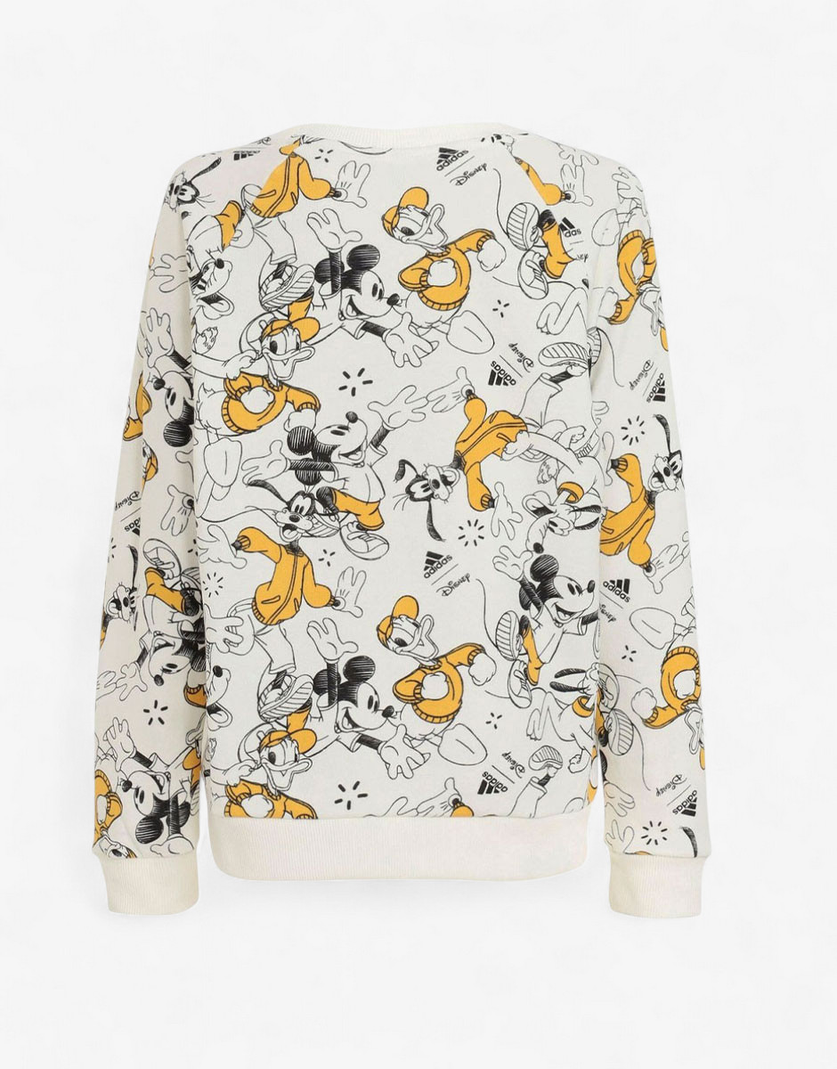 ADIDAS x Disney Mickey Mouse Sweatshirt Off White/Yellow