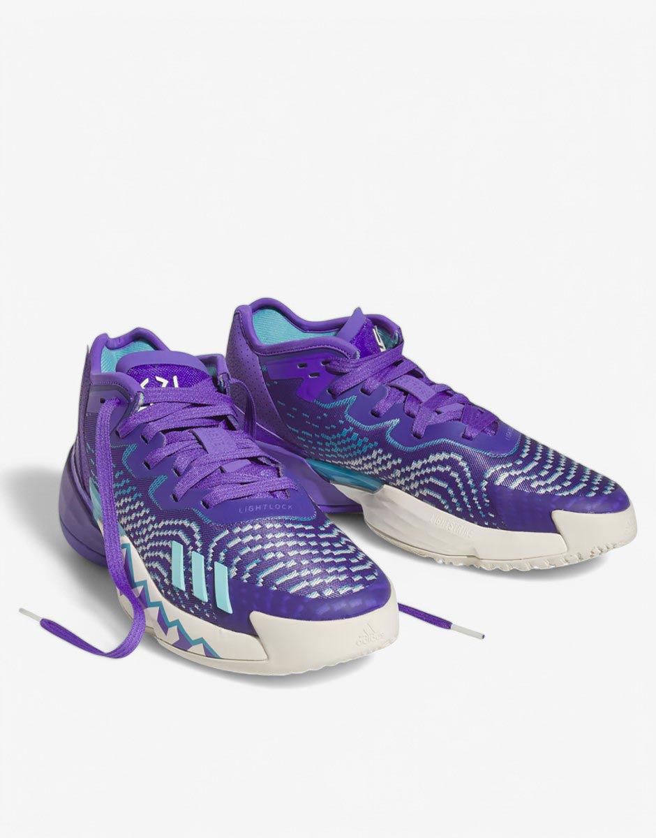 ADIDAS x Donovan Mitchell Issue 4 Basketball Shoes Purple