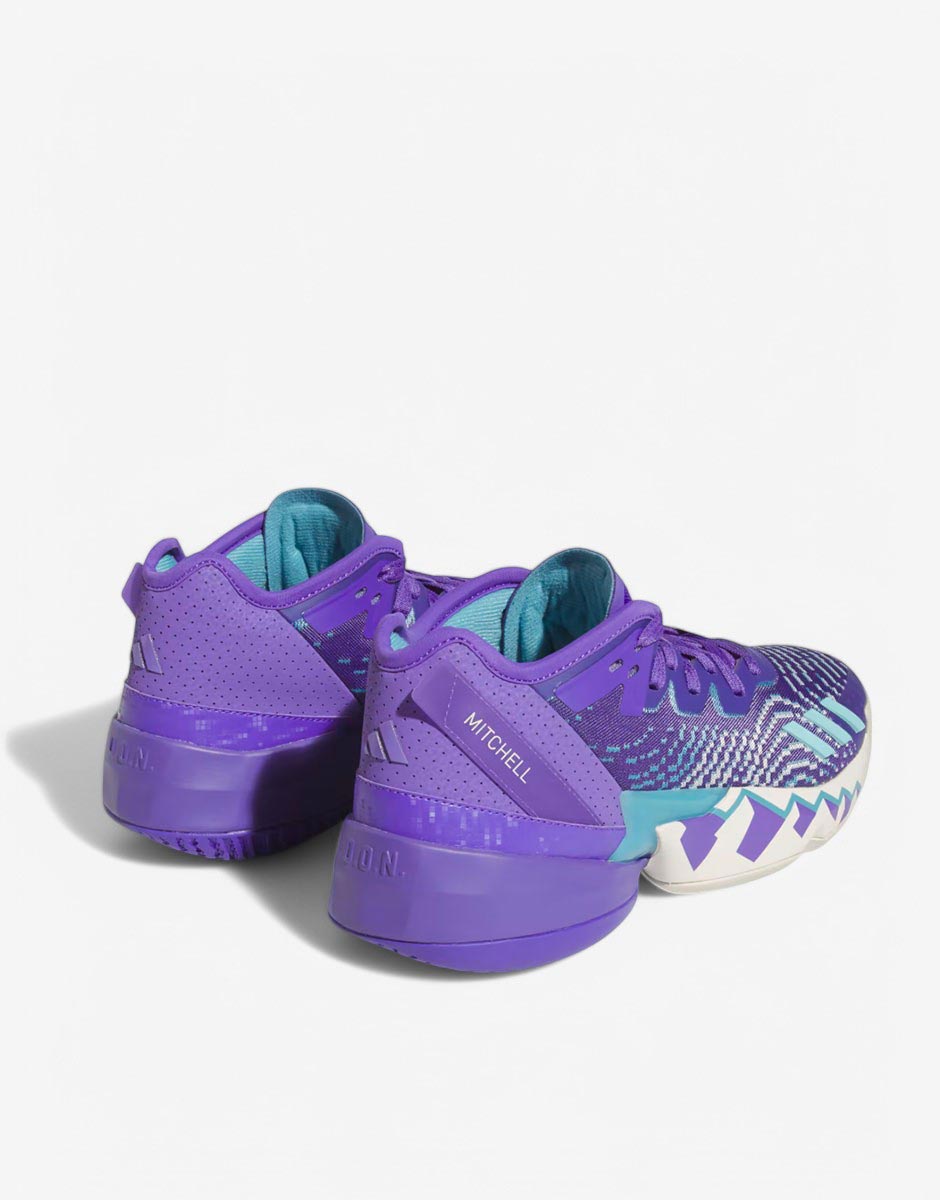 ADIDAS x Donovan Mitchell Issue 4 Basketball Shoes Purple