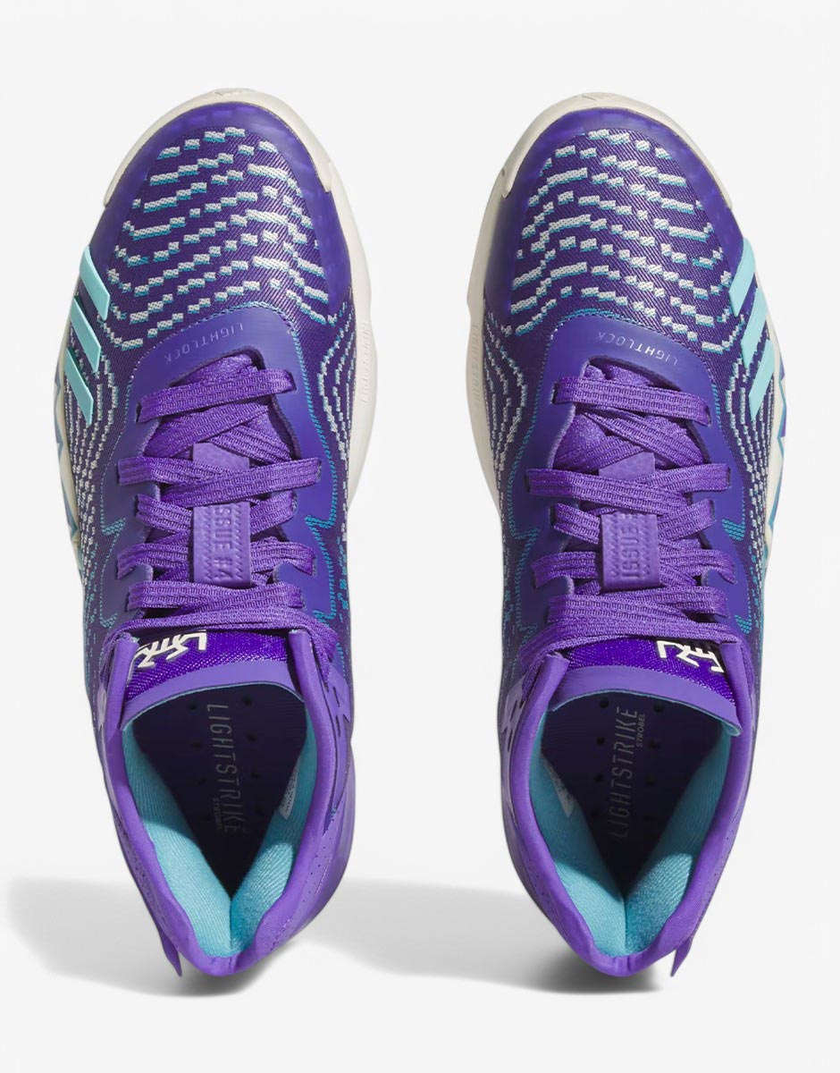 ADIDAS x Donovan Mitchell Issue 4 Basketball Shoes Purple