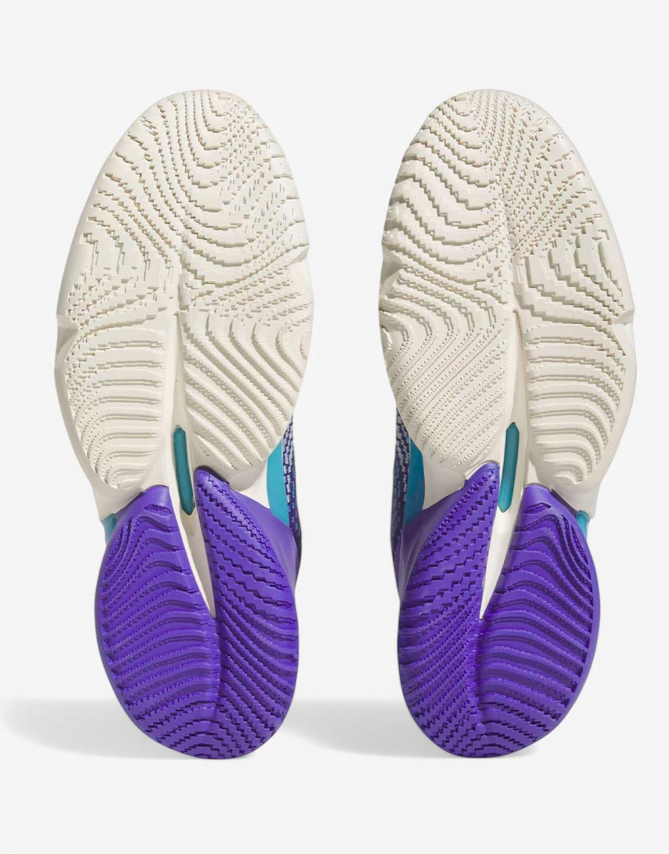 ADIDAS x Donovan Mitchell Issue 4 Basketball Shoes Purple
