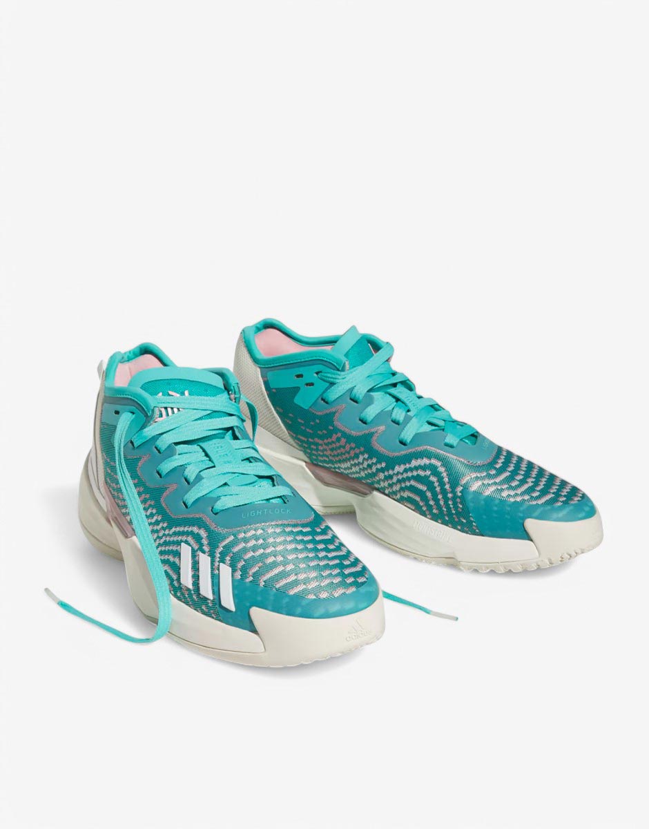 ADIDAS x Donovan Mitchell Issue 4 Basketball Shoes Turquoise