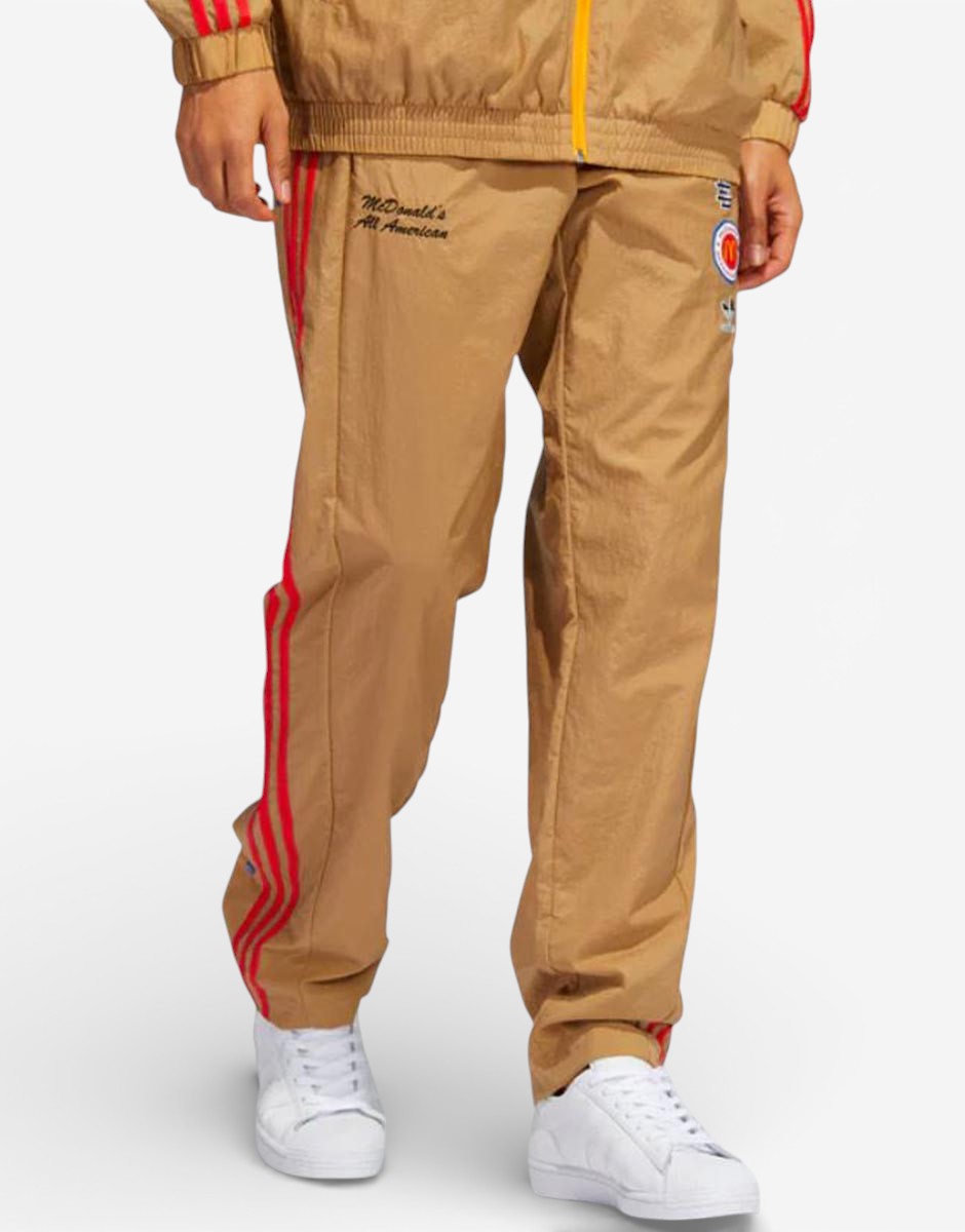 ADIDAS x Eric Eamnuel Crossover Stripe Basketball Pants
 Brown