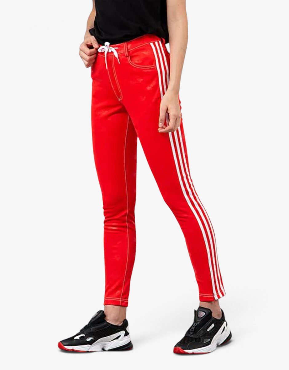 ADIDAS x Fiorucci Jacquard Angel Track Pant Red