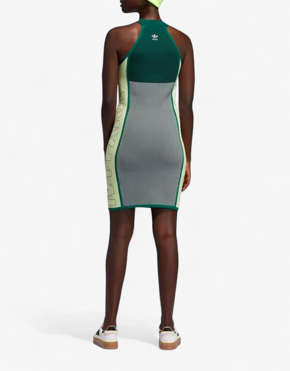 ADIDAS x Ivy Park Knit Logo Dress Green/Multi