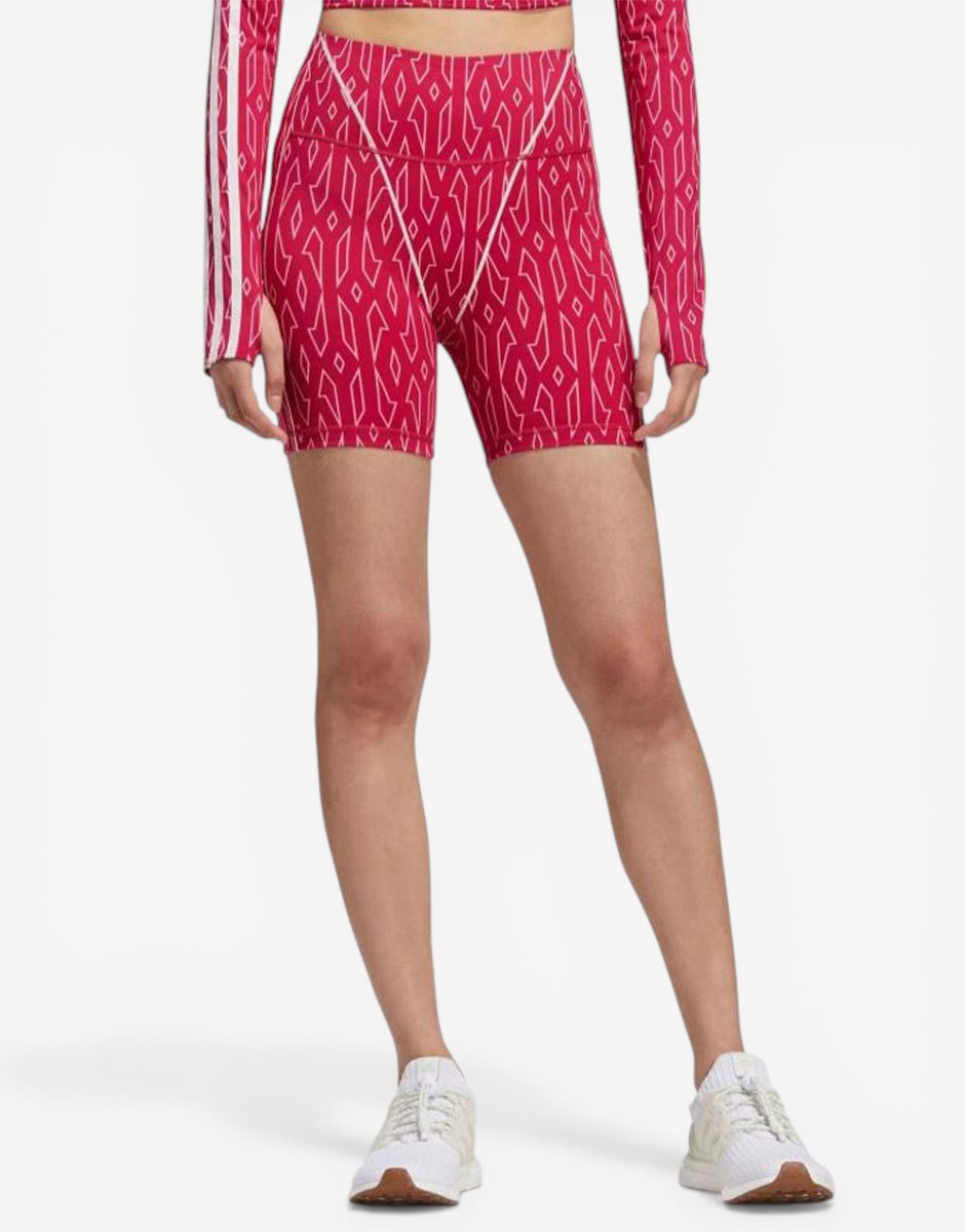 ADIDAS x Ivy Park Monogram Cycling Tights Pink