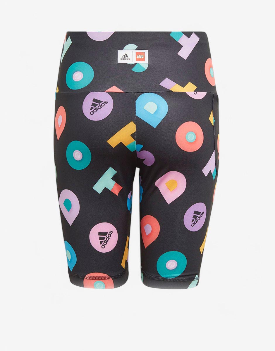 ADIDAS x Lego Dots Short Tights Black/Multicolor