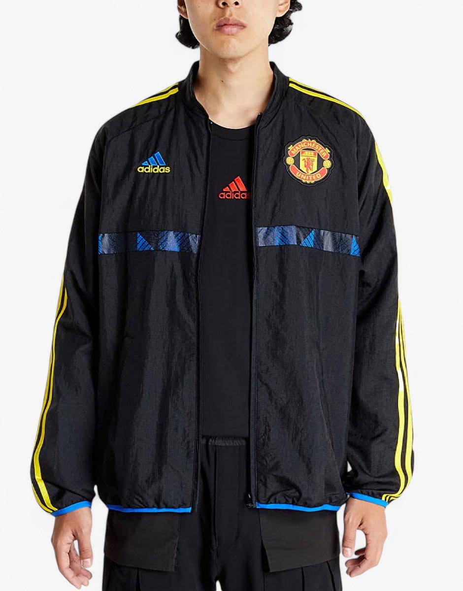 ADIDAS x Manchester United Icons Woven Jacket Black