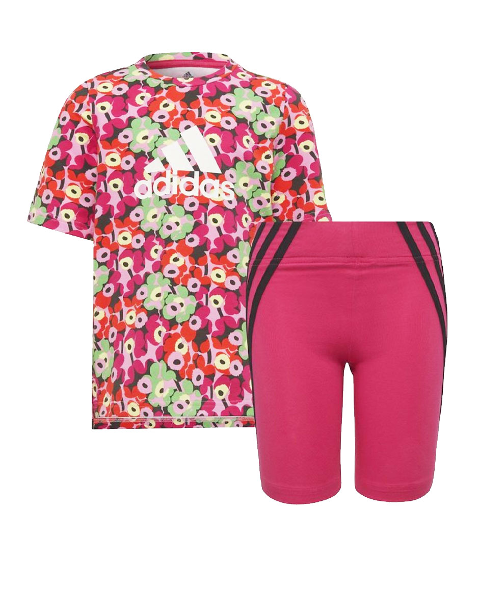 ADIDAS x Marimekko Tights Set Pink/Multi