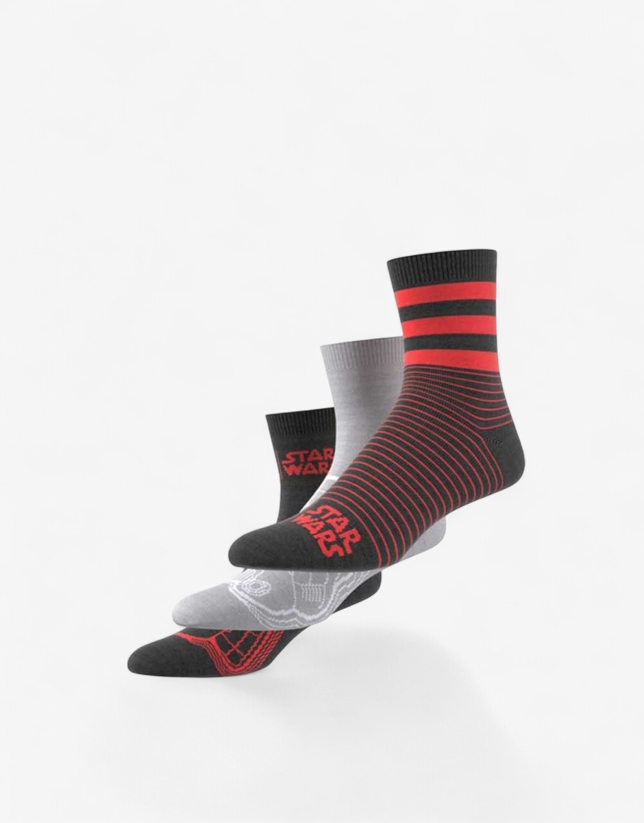 ADIDAS x Star Wars Socks Black 3-Packs