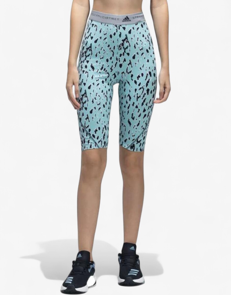 ADIDAS x Stella McCartney TruePurpose Biker Shorts Turquoise/Black
