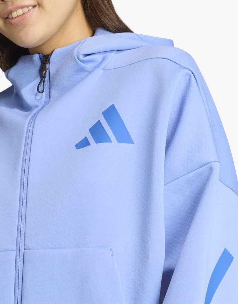 ADIDAS x Z.N.E Full Zip Hoodie Blue 