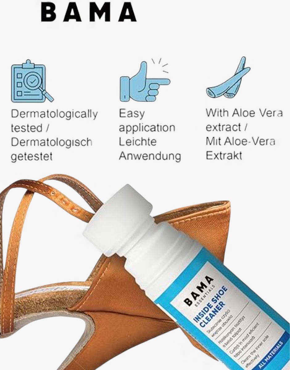 BAMA Inside Shoe Cleaner 75 ml. Transperant