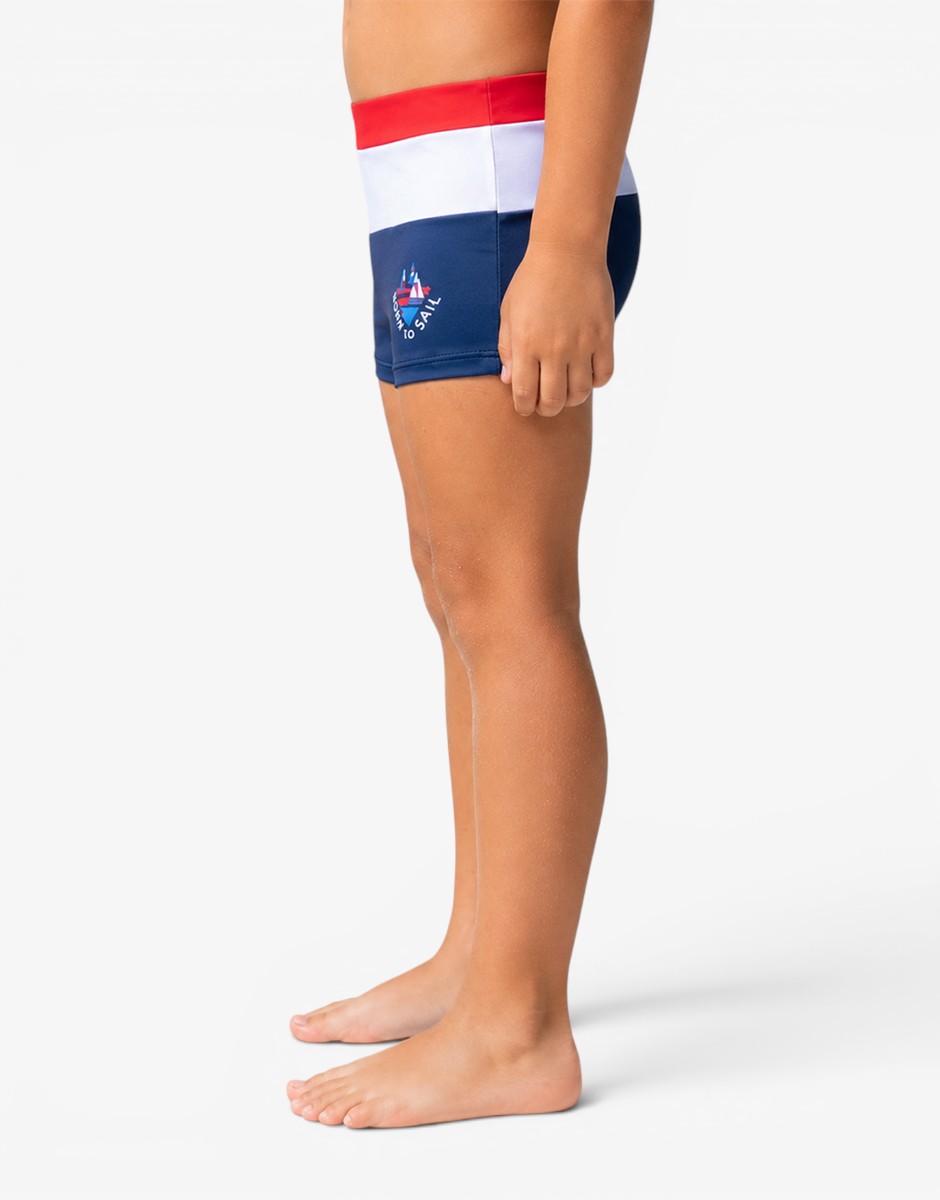 CHICCO Boys Born To Sail Swim Shorts Blue/White