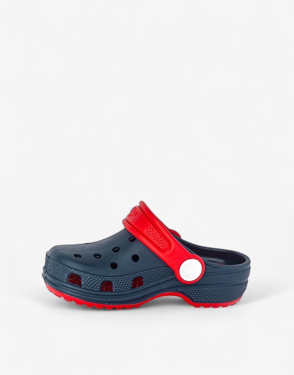 CHICCO Boys Crocs Dark Blue/Red