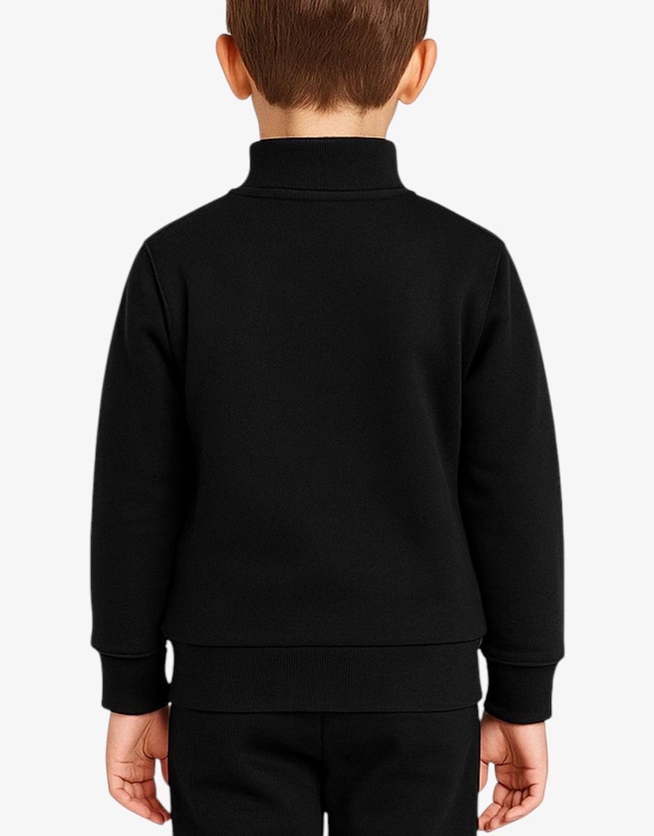 CHICCO Boys Full-Zip Track Top Black/Yellow