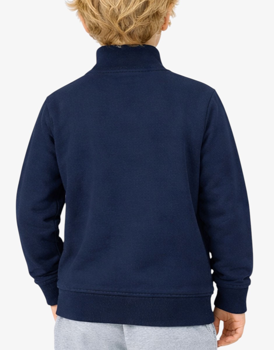 CHICCO Boys Full-Zip Track Top Dark Blue