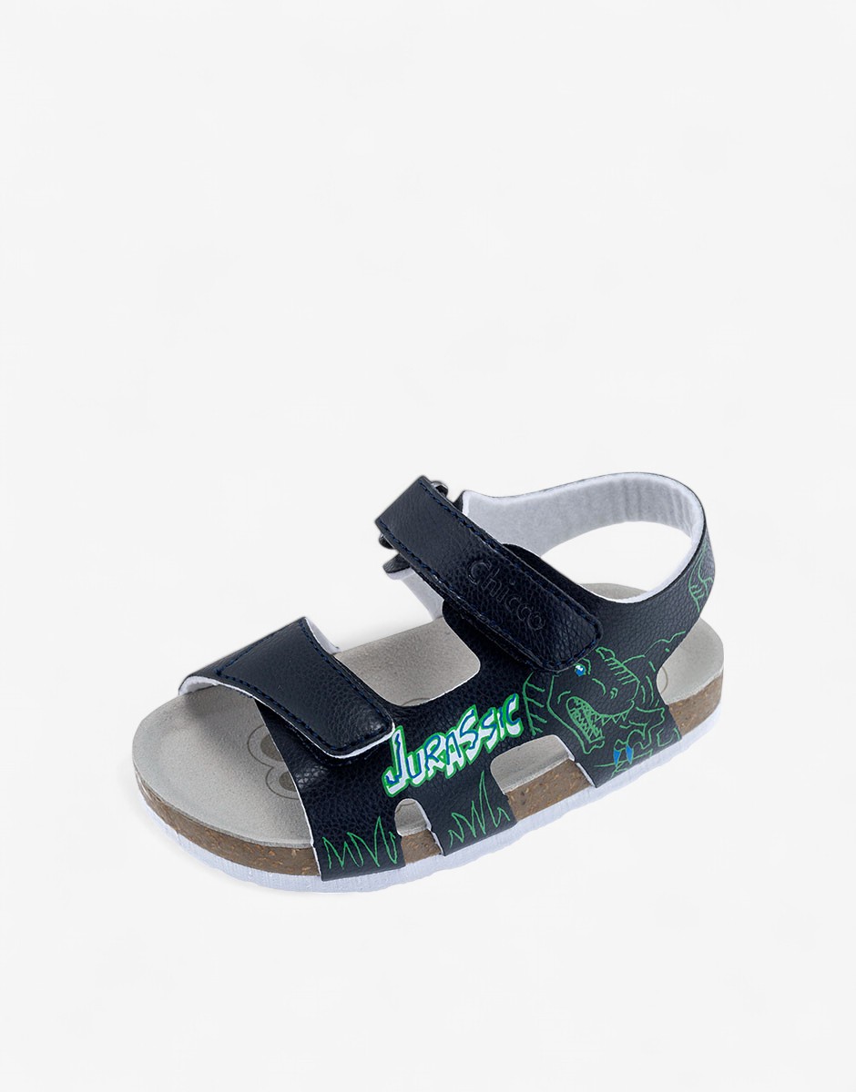 CHICCO Boys Jurassic Sandals Blue
