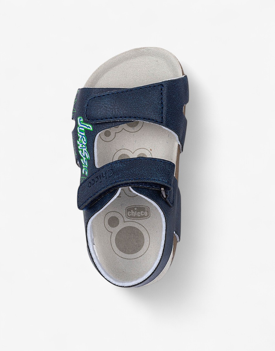 CHICCO Boys Jurassic Sandals Blue