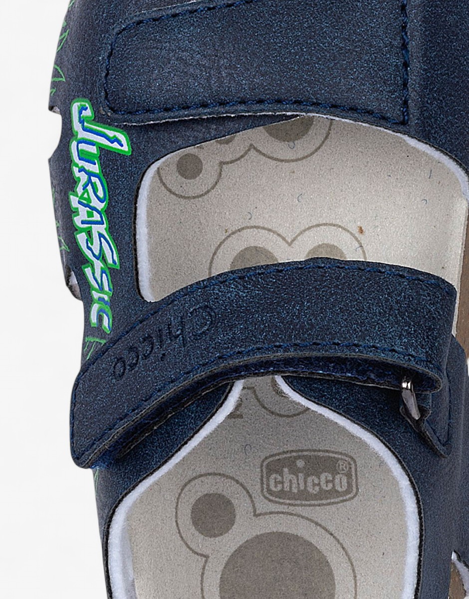 CHICCO Boys Jurassic Sandals Blue