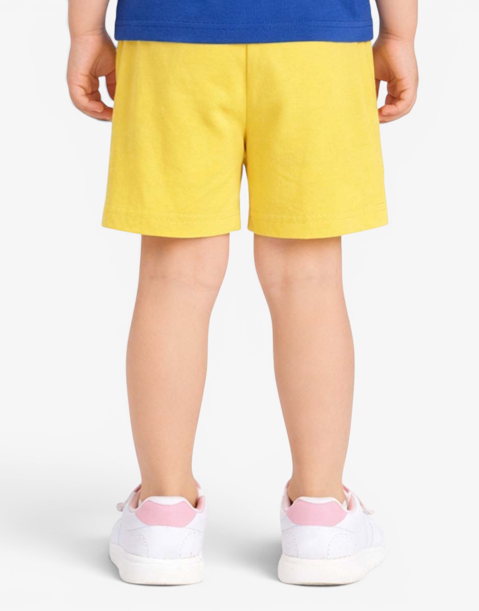 CHICCO Boys Knitted Shorts Medium Yellow