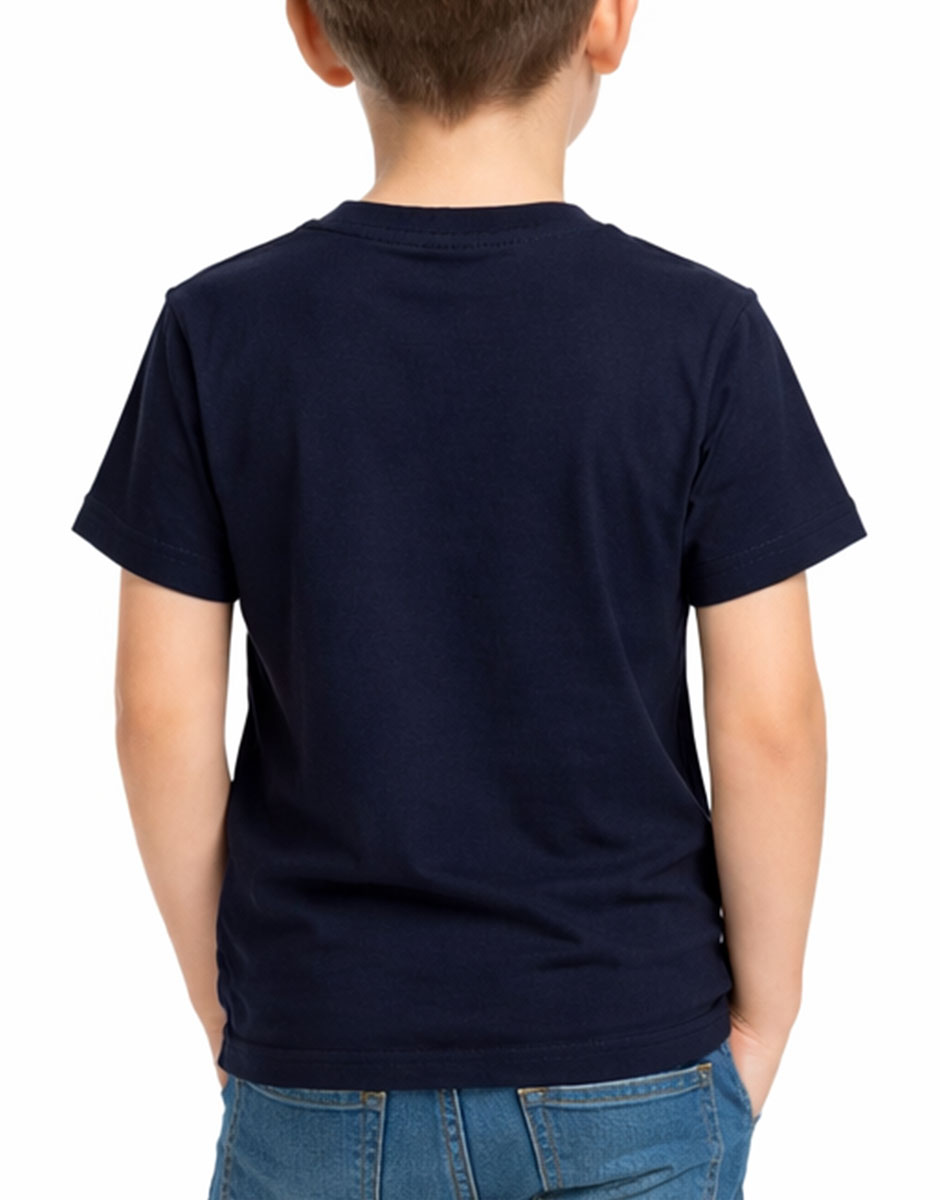 CHICCO Boys Palms Tee Dark Blue