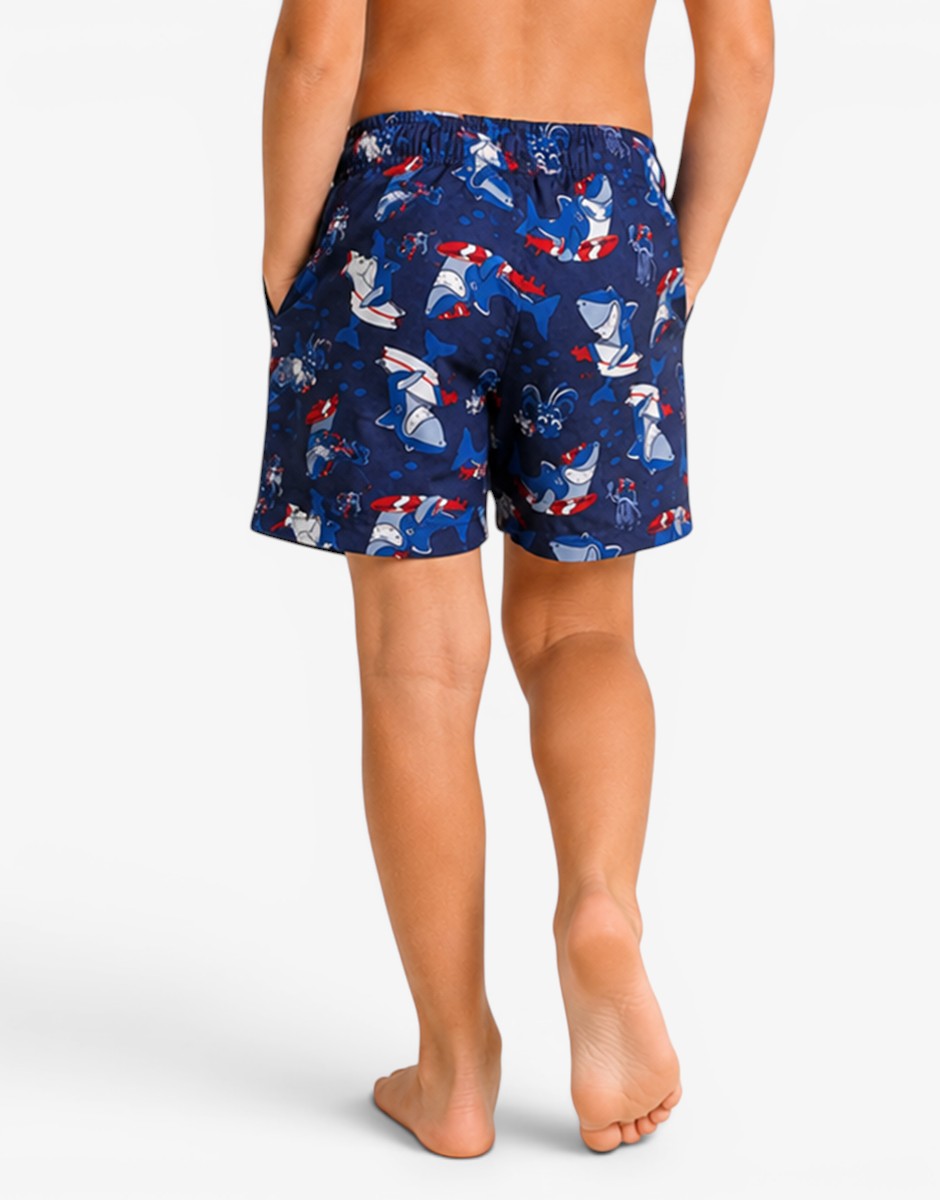 CHICCO Boys Swim Shorts Dark Blue