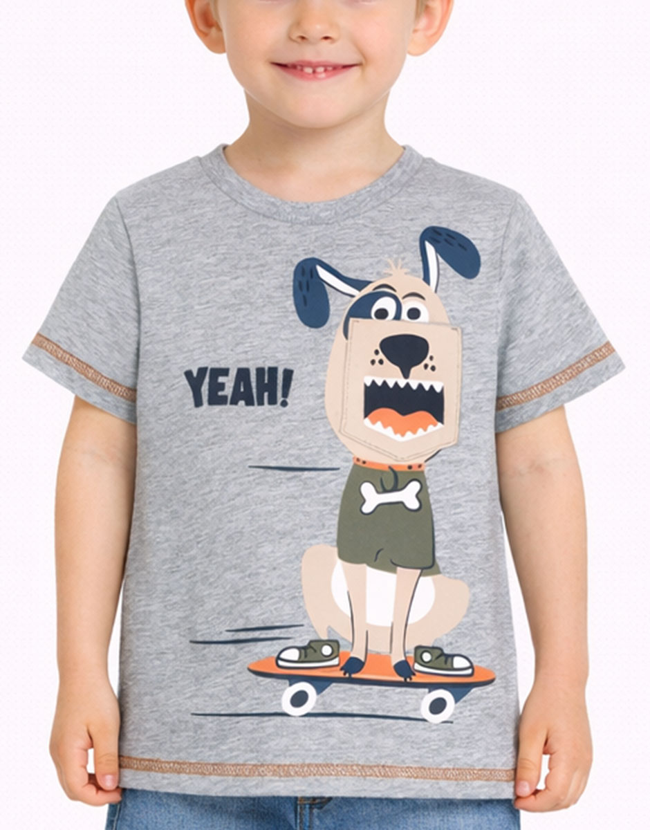 CHICCO Boys Tee Light Grey