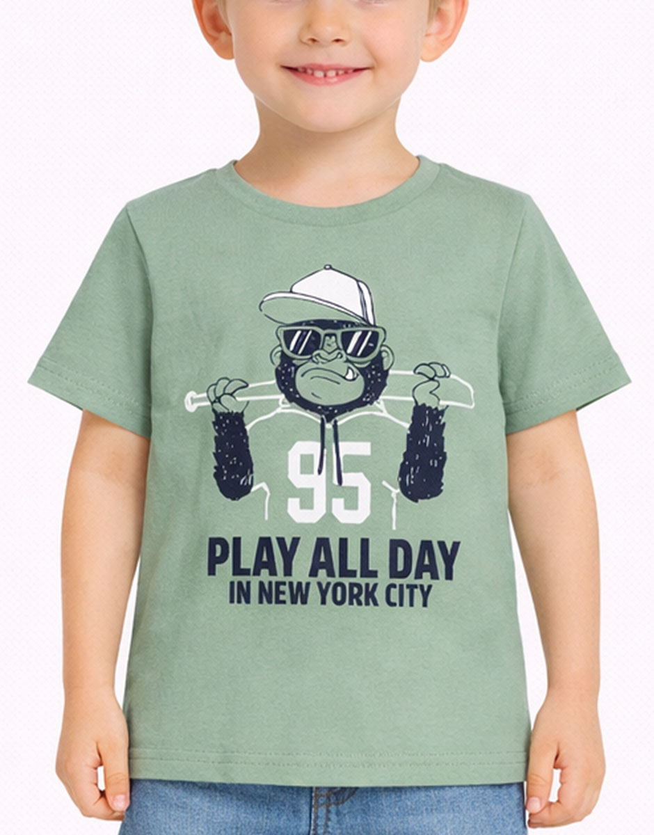 CHICCO Boys Tee Medium Green