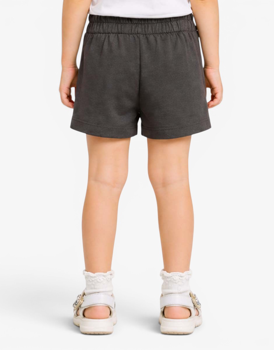 CHICCO Girls Knitted Shorts Medium Grey