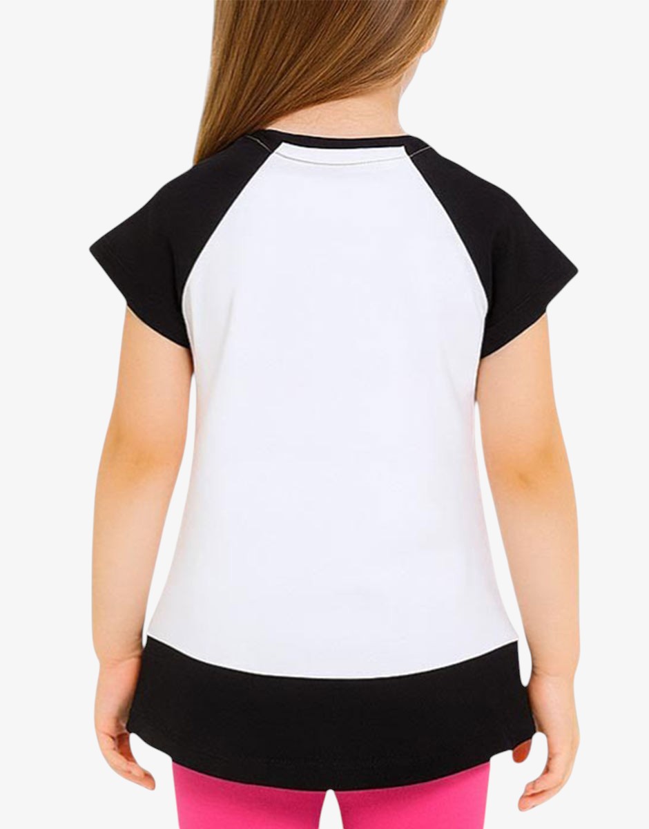CHICCO Girls Tee White/Black