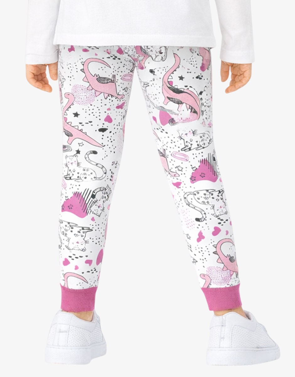 CHICCO Girls Pants Natural Printed