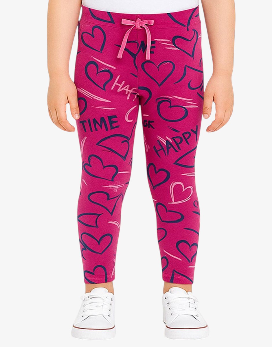 CHICCO Girls Printed Pants Pink
