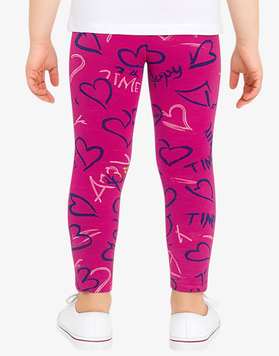 CHICCO Girls Printed Pants Pink