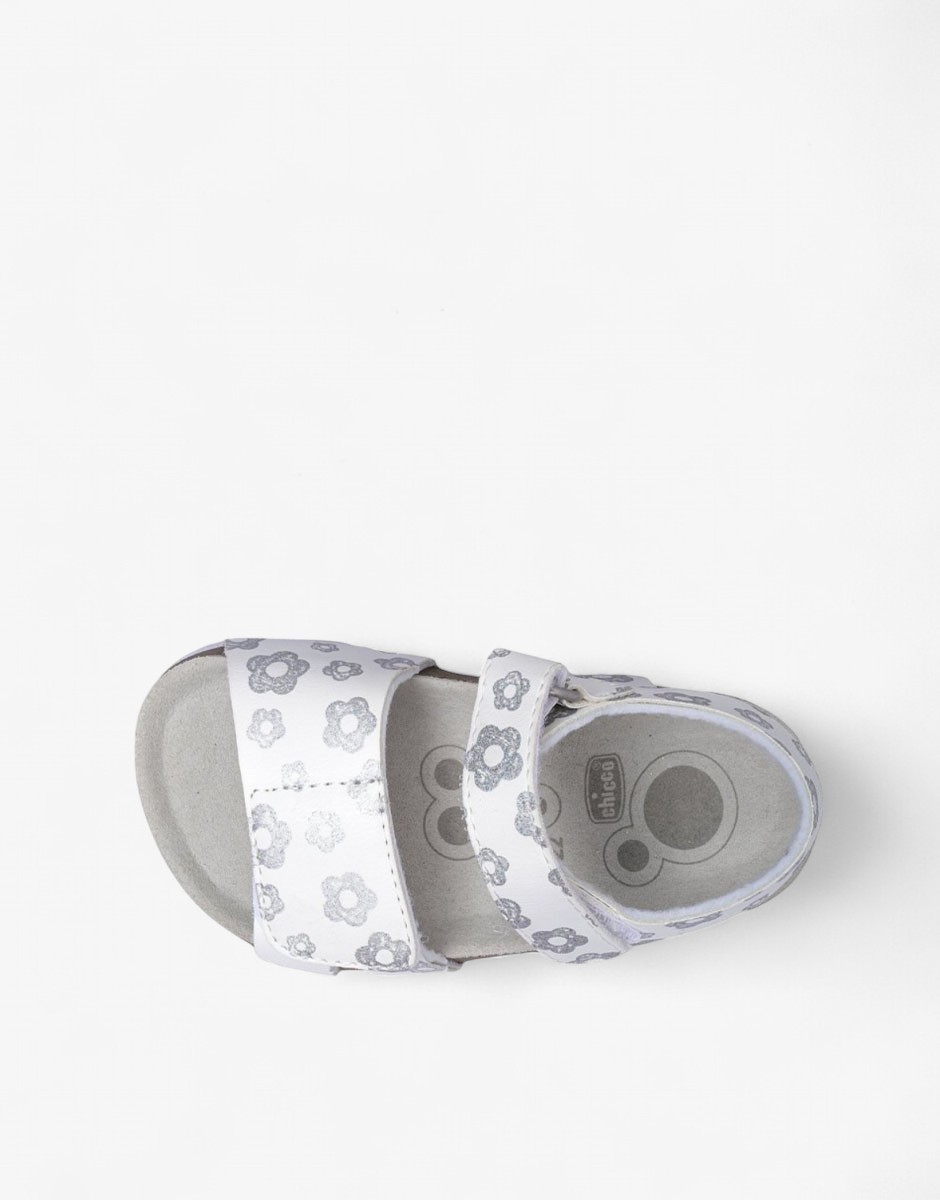 Chicco Girls Sandals White