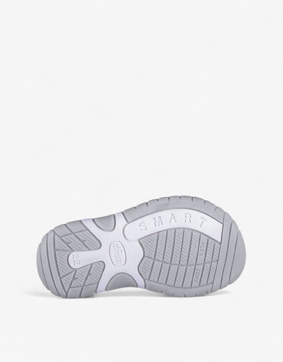 Chicco Girls Sandals White/Silver