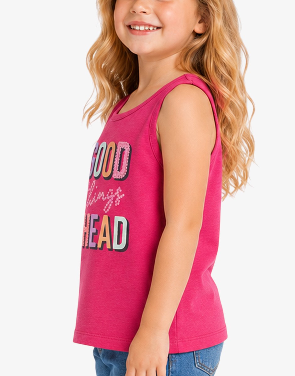Chicco Girls Tank Dark Pink