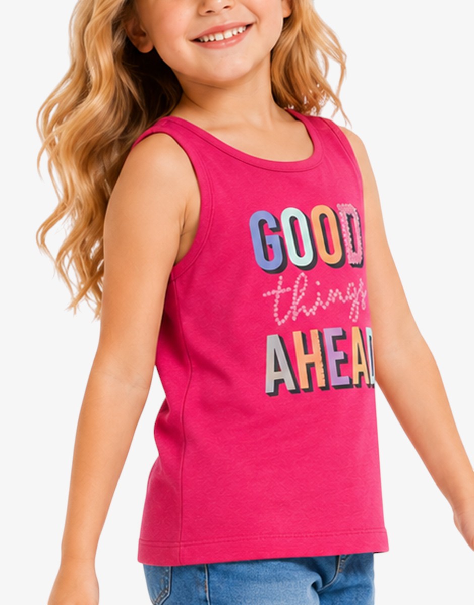 Chicco Girls Tank Dark Pink