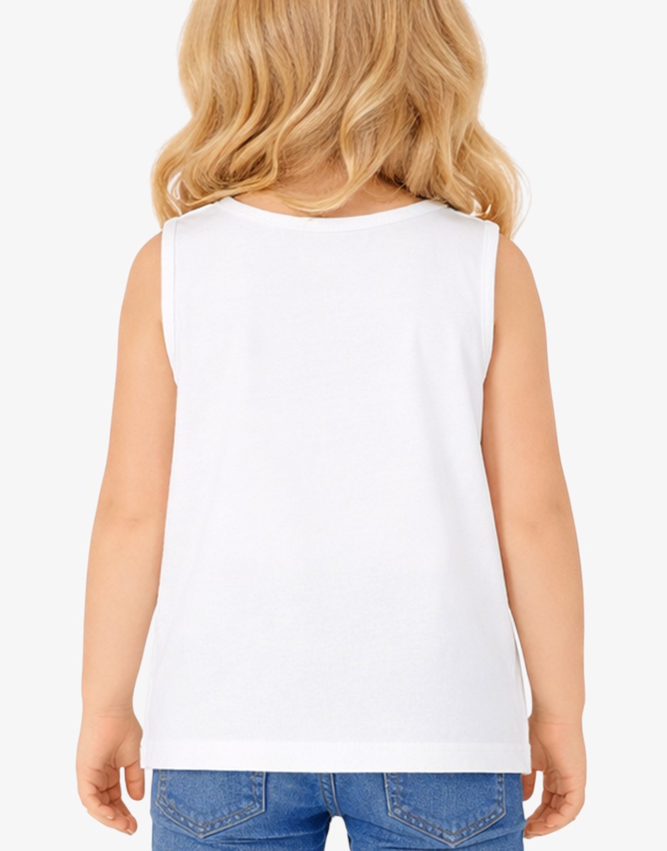 CHICCO Girls Tank White