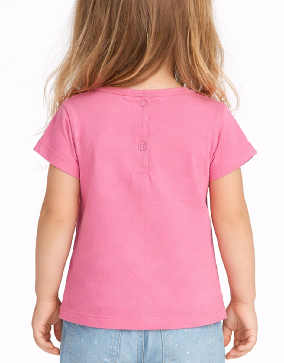 CHICCO Girls Tee Light Pink Printed