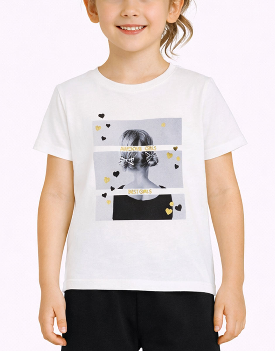 CHICCO Girls Tee Natural