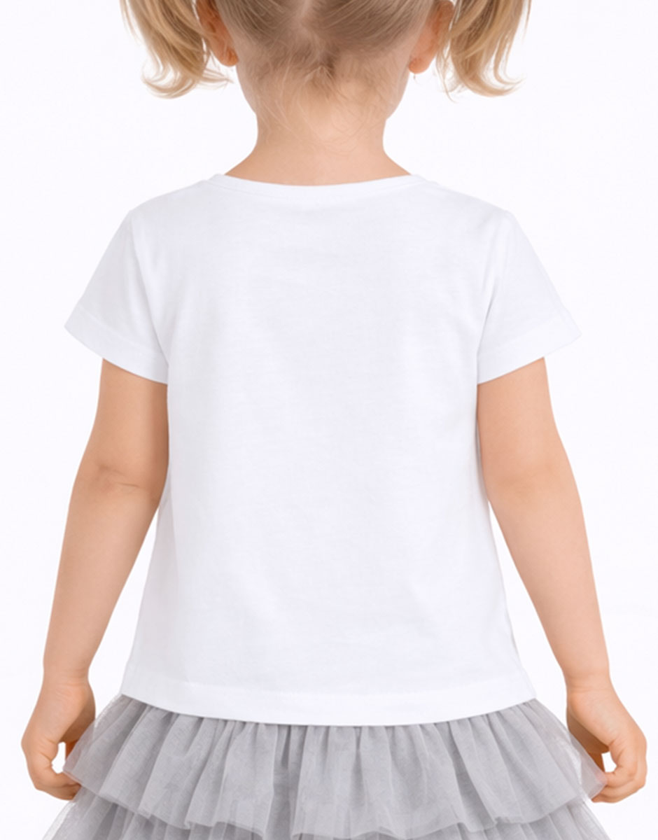 CHICCO Girls Tee White/Multi