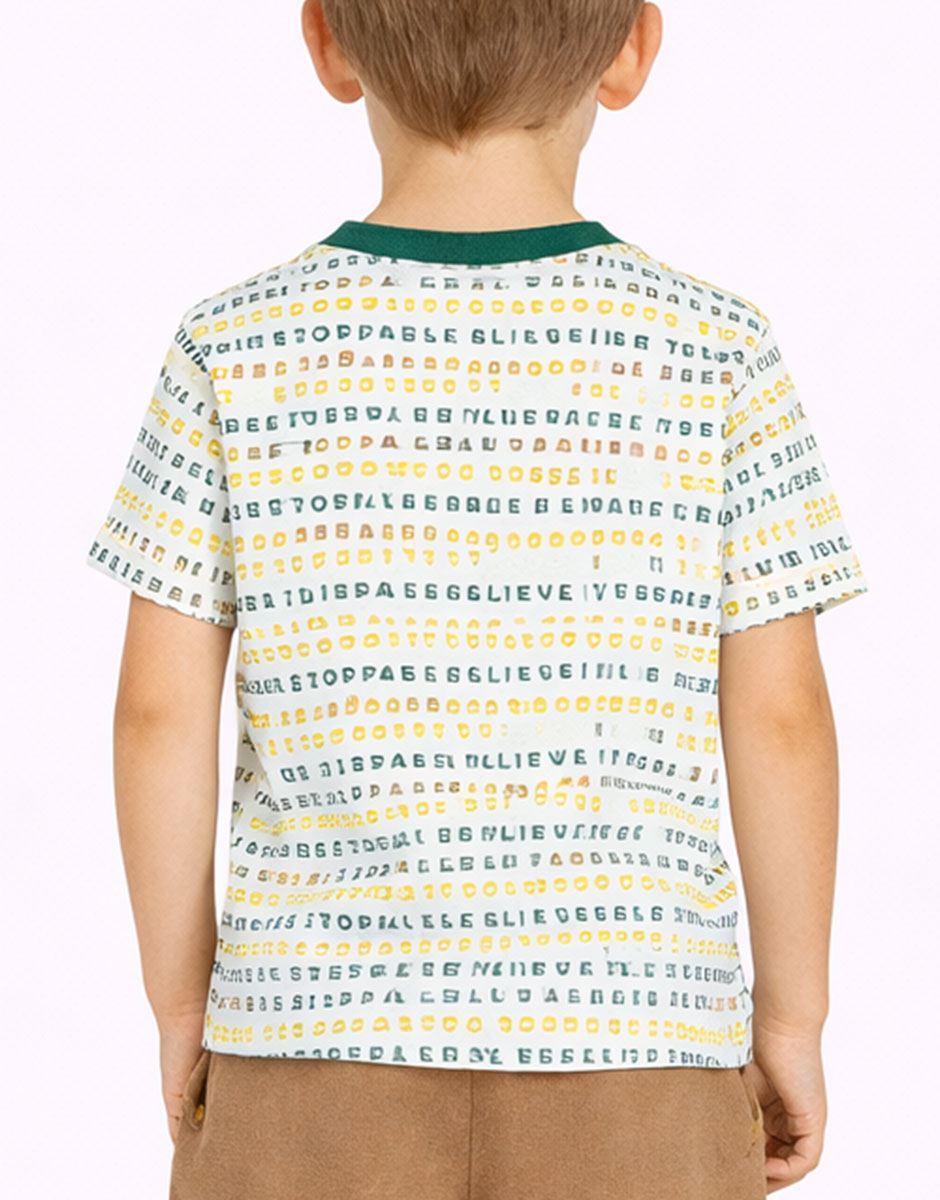 CHICCO Unisex Tee White/Multi